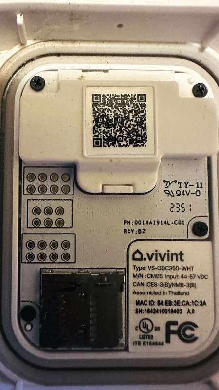 Vivint Outdoor Camera Pro Gen 1 VS-ODC350-WHT FHD 1080p Cube Camera White gallery