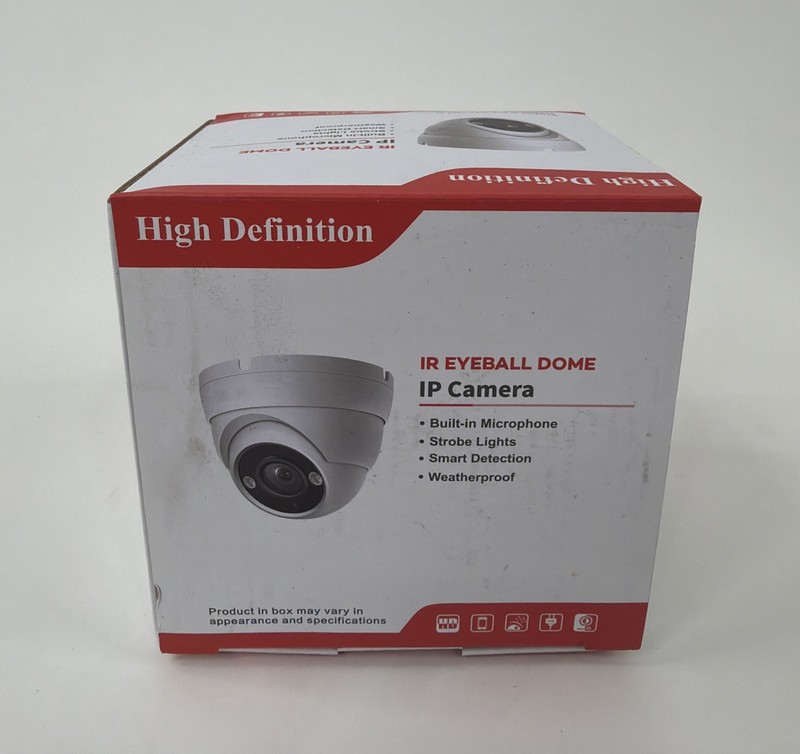 Real HD 5MP PoE IP Fisheye 180° Panoramic Ultra Wide Viewing Camera gallery