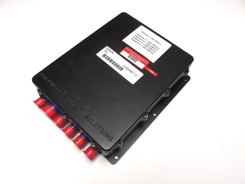 * Rockwell Video Solutions Cabinet/Camera-Internet Link R9604 .. WF-73