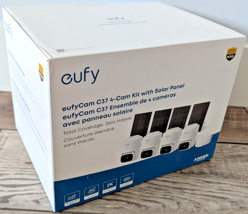 Eufy Security Eufycam C37 4-Cam Kit, 2K Wireless Security Cameras Outdoor, 360° gallery