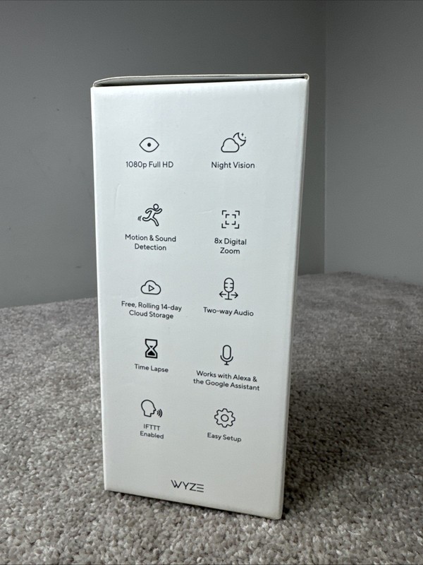 WYZE CAM 1080P HD WiFi Indoor Camera WYZEC2MSD321MS Sealed NEW gallery