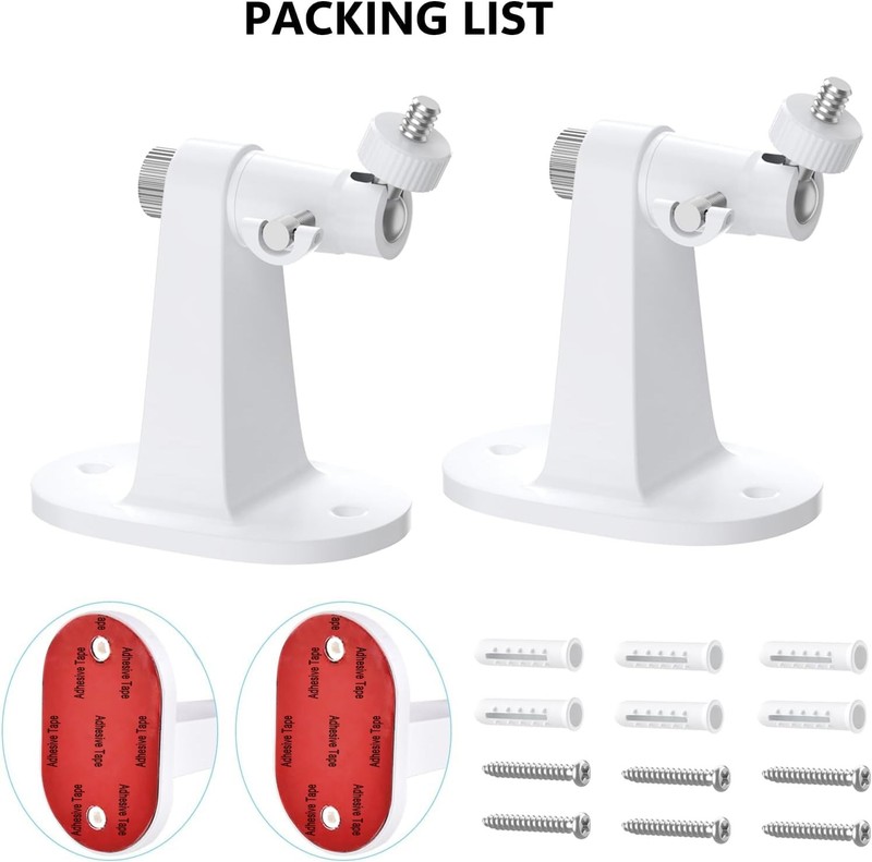 2Pack Ring Camera Wall Mount for Ring Stick Up Cam & Ring Outdoor Cam Plus, 3... gallery