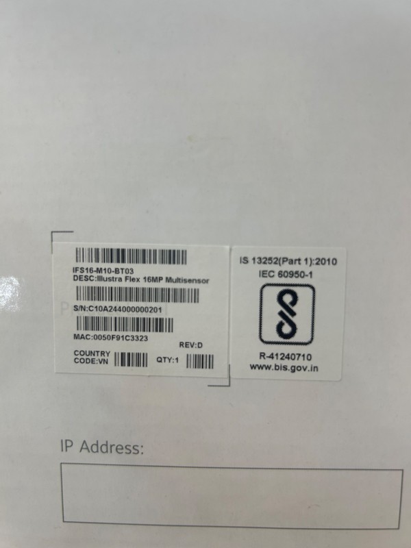Tyco Illustra IFS16-M10-BT03 Flex Multisensor 4x4MP Security Camera gallery