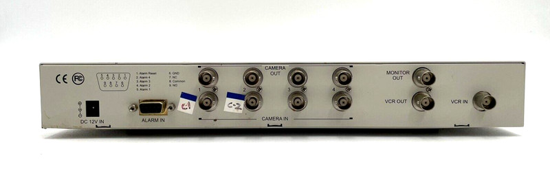 Hunt Electronics HCQ-04BP 12V CCTV Color QUAD Processor pre-owned gallery