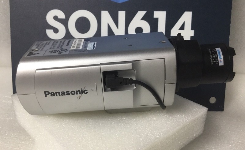 Panasonic WV-SP306 I-PRO Network Color Camera W/ 2.8-12mm 1.3MP ABF TDN TESTED! gallery