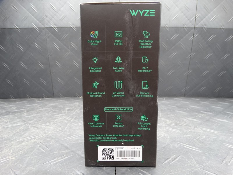 Wyze Cam OG, Wired Indoor/Outdoor 1080p HD Smart Home Security Camera WYZECGSD gallery
