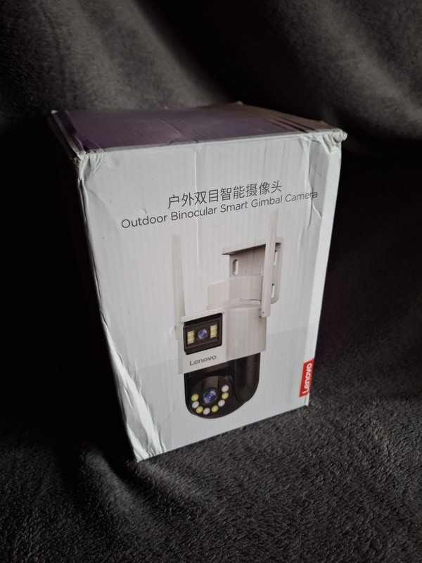 Lenovo 5MP Bifocal Outdoor WiFi Camera (Never Used) gallery