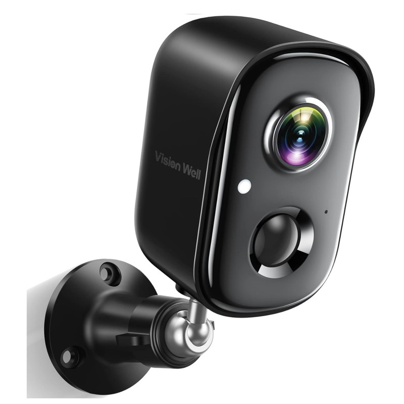 Waterproof Security Camera – 2K HD Color Night Vision & Real-Time Alerts