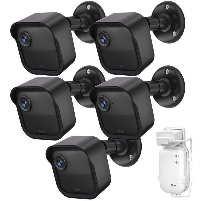 Blink Outdoor Camera Wall Mount Compatible with 2K+ & 4th Gen,3 Pack Weatherp…