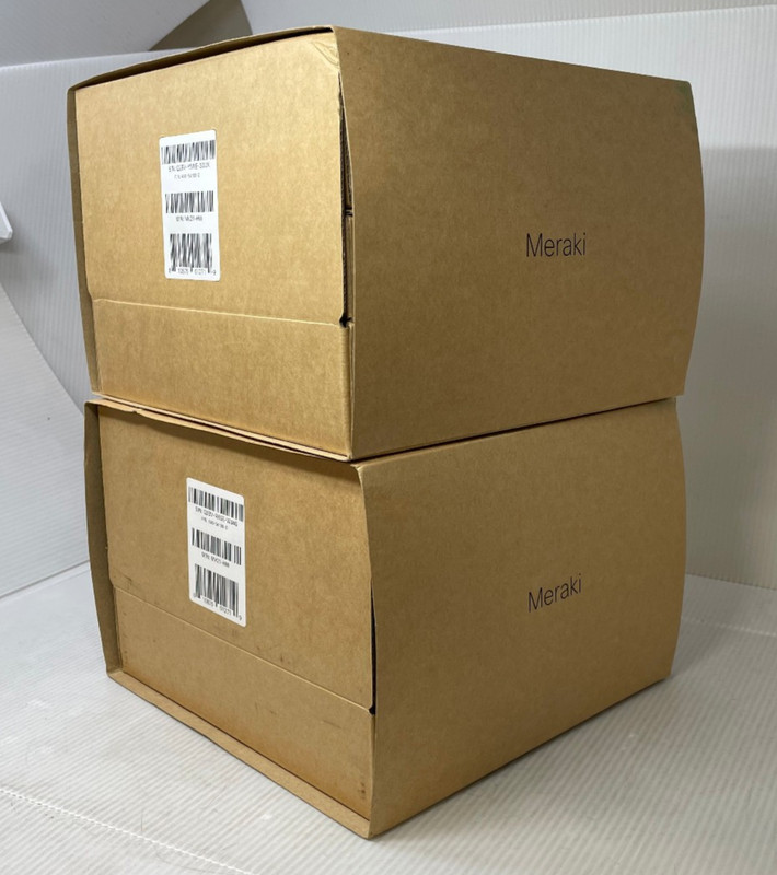 Lot of 2 Cisco Meraki MV21 MV21-HW Cloud Managed Indoor Dome Camera