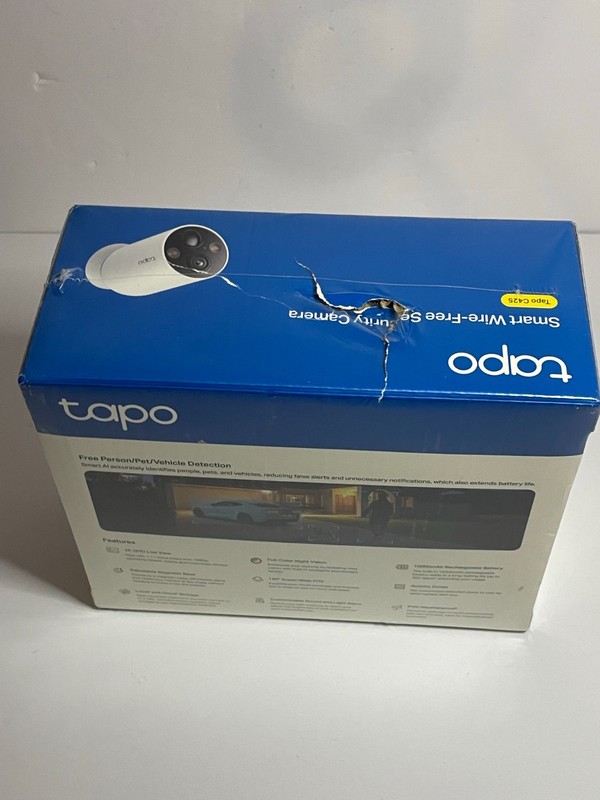 TP-Link Tapo MagCam 2K QHD Wireless Security Camera White Color Night Vision gallery