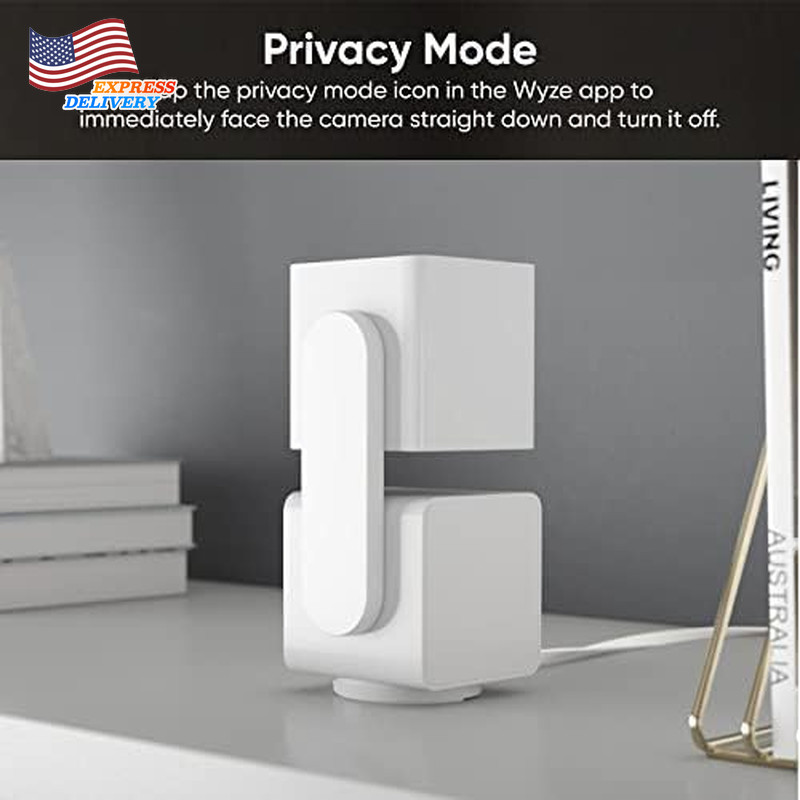 Wi-Fi Smart Home Security Camera with Color Night Vision 2-Way Audio 2-Pack gallery
