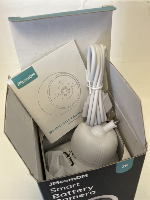 JMcamDM Smart Battery Motion Detector Wireless & Outdoor 2K Battery gallery