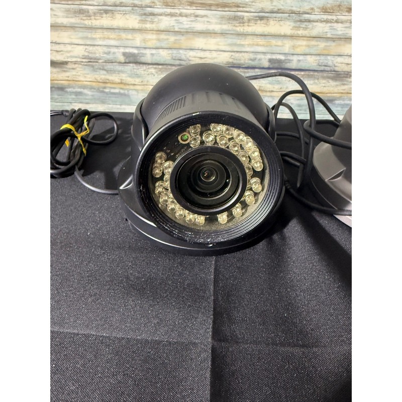 EL-790IR Security Dome Camera Set of 2 Black Grey Excellent Night Vision IR gallery