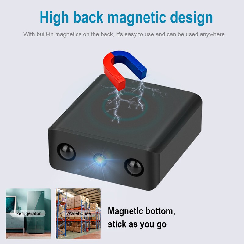 HD 1080P Mini WiFi Camera PIR Motion Detection Night DVR Home Security Nanny Cam gallery