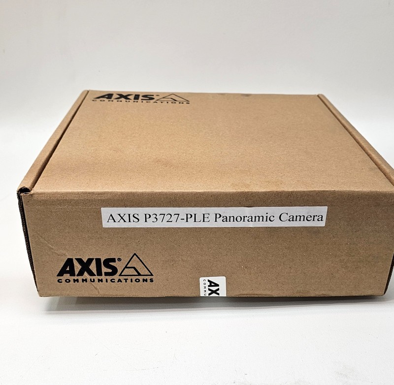 New Axis P3727-PLE 02218-001 8MP Outdoor IR 360° 4-Sensor IP PoE Network Camera