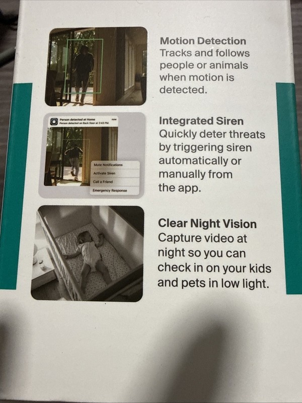 Arlo Essential Indoor Pan Tilt Security Camera 2K (2025 Release) -2 Cam Set NEW gallery