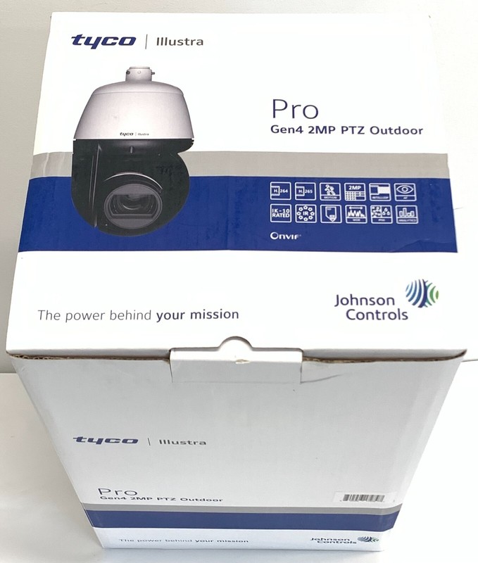 Tyco Illustra Pro Gen 4, 2MP PTZ 42X, Outdoor Vandal, White TDN w/IR, TWDR gallery