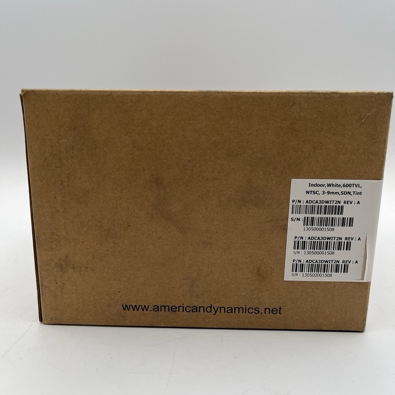 NEW!! American Dynamics 600TVL 3-9mm SDN Surveillance Camera - ADCA3DWIT2N gallery