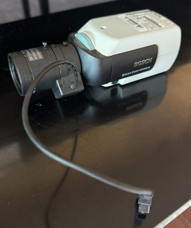 BOSCH Dinion Camera LTC0455 and LTC3374/21 NSMP Varifocal Lens CS Mount gallery