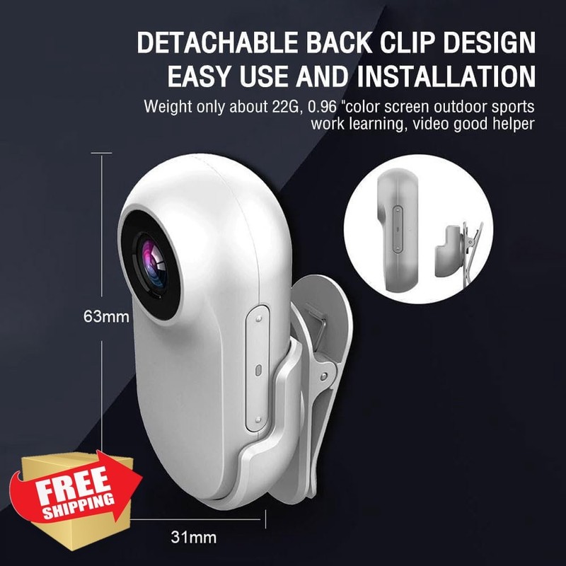ehomful HD 1080P Cat Camera Collar Video Record Mini Cam gallery