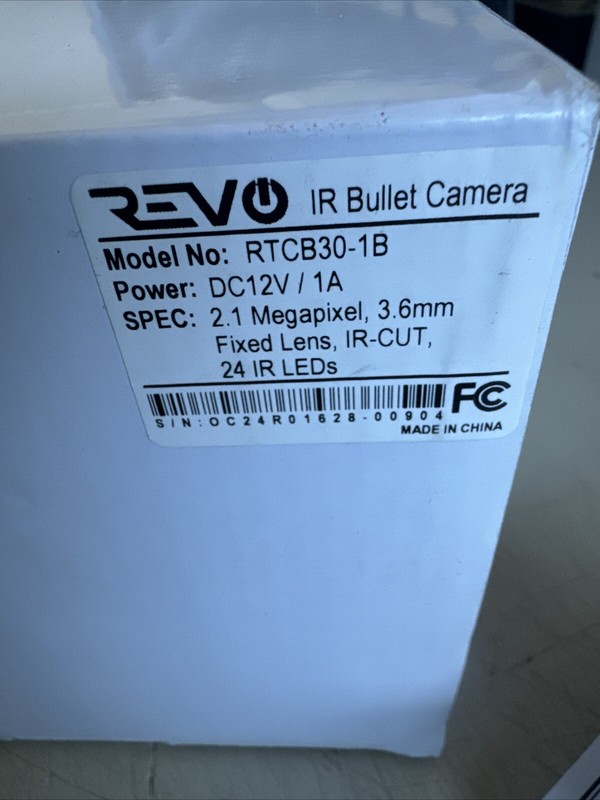 REVO RTCB30-1B Security 1080P - 4 in 1 Indoor / Outdoor IR Bullet Camera gallery