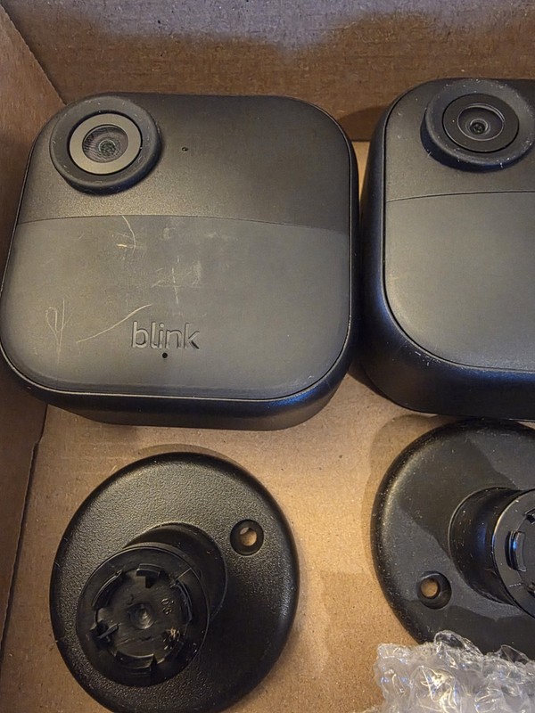 2 Blink Outdoor 4 th Gen Newest Model Wireless Security Cameras HD 2Way Audio gallery