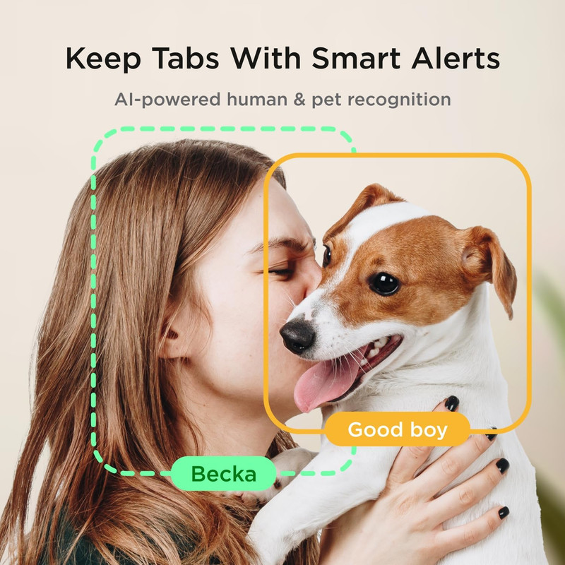 Cam the Pack of 2 | Indoor Wi-Fi Pet Security Camera with Phone App, 2-Way Audio gallery