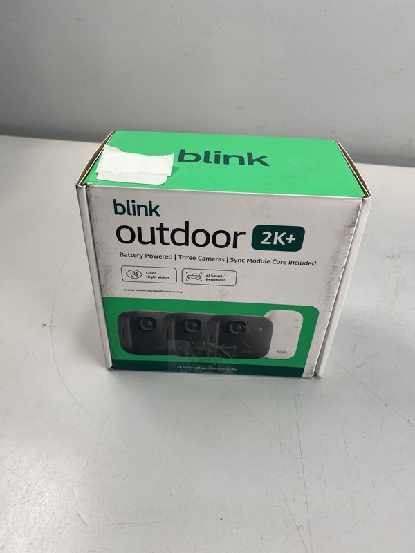 Blink Outdoor 2K+ Wireless Smart Security Cameras - Black gallery