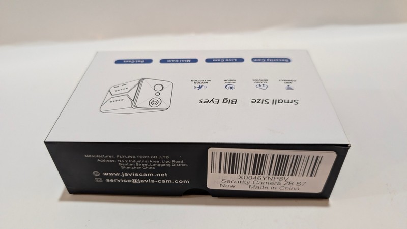 JAVISCAM Small Size Big Eyes Mini Camera Security - FCC ID: 2A5FR-H5 - New gallery