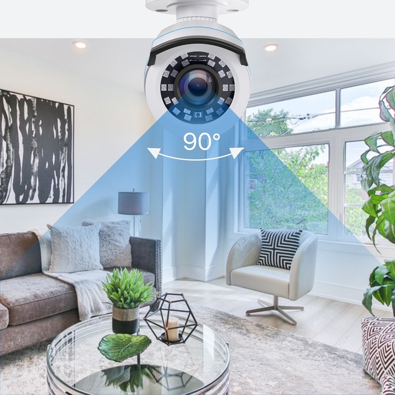 ZOSI H.265+8CH 5MP Lite DVR Security Camera System 1080P Home IR Night CCTV IP66 gallery