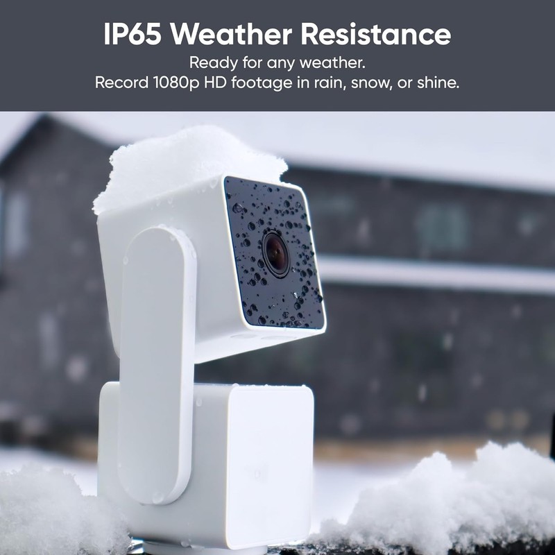 Pan/Tilt Wi-Fi Camera Cam Pan v3 Outdoor 1080p Color Night Vision Alexa Google gallery