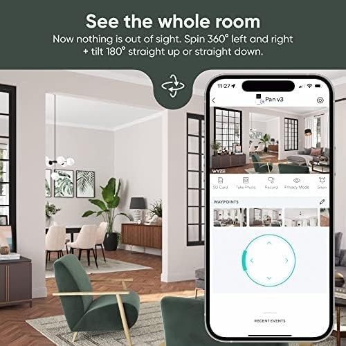 Cam Pan V3 1080p Wi-Fi Security Camera, 2-Pack - Waterproof & Night Vision gallery