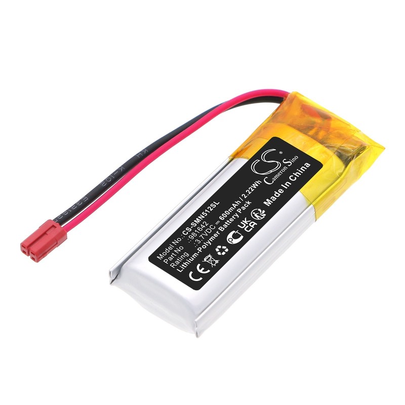 BATTERIE 600mAh 981642 For Somfy 5121348B Nina IO 1805251 Touch Display-Steueru gallery