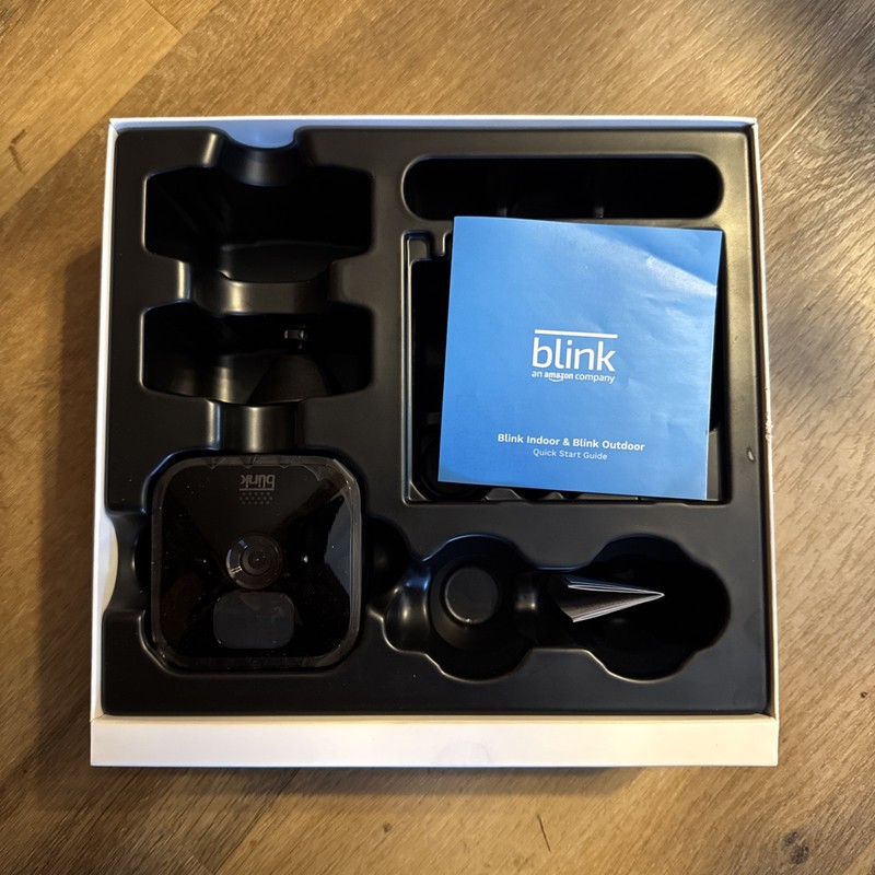 New In Box Blink Outdoor Camera Only!! No Power Supply / Hub