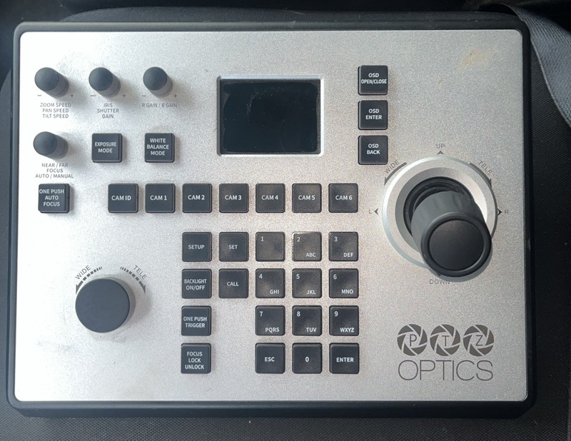 PTZ Optics PT-JOY-G4 IP or Serial PTZ Camera Controller
