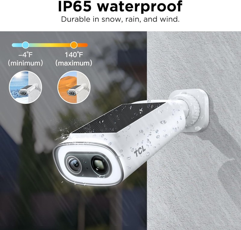 3MP Indoor Camera 360° WiFi Nanny Baby Pet Motion Detection 2-Way Talk IR Night gallery