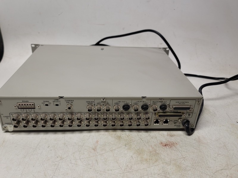 PANASONIC WJ-FS616C Video Multiplexer -Powers On - Selling As-Is gallery