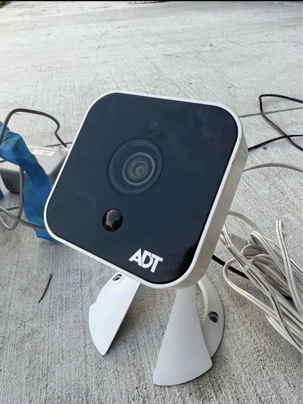 ADT Cameras, sensors and control box gallery