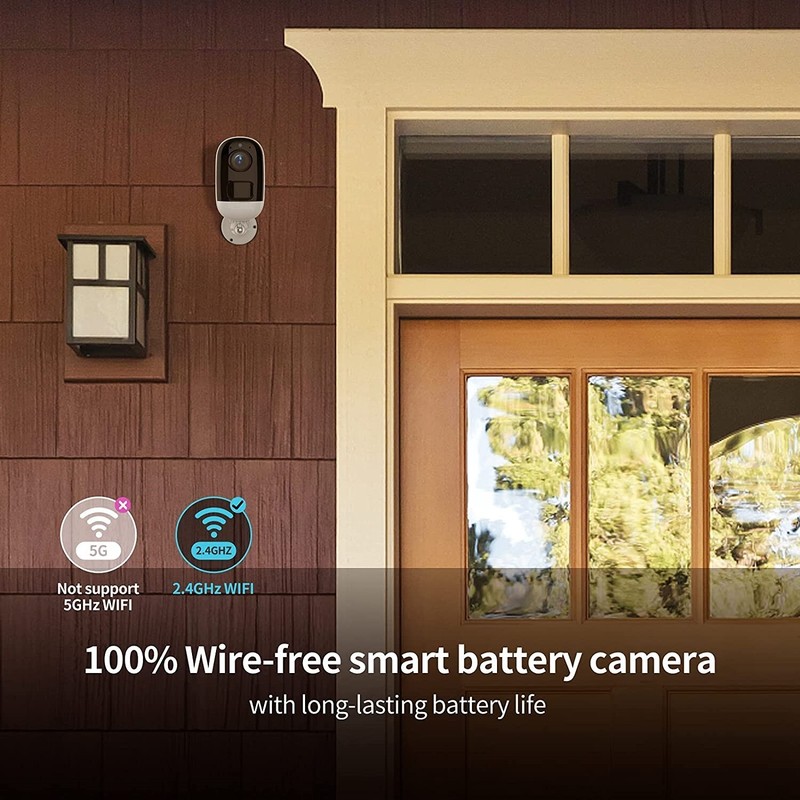 Wireless Solar CCTV Camera 1080P – Battery Powered, Night Vision, Motion Det. gallery