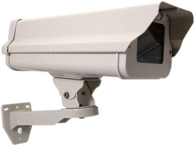 OdiySurveil 2 in One Aluminum Housing CCTV Security Surveillance Beige