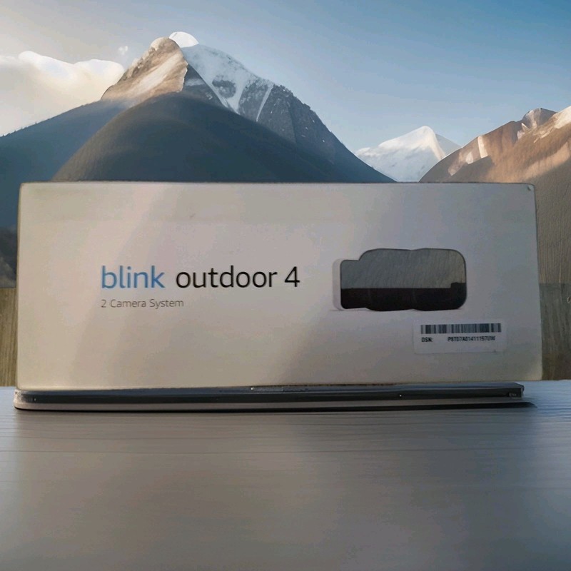 2023 Blink Outdoor 4 (4th Gen) 2 Camera – Black (B0B1N6B8QT)