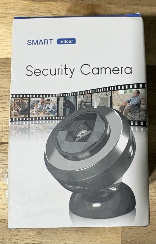 4K Indoor Camera Mini Camera APP Control Smart Motion Detection, Black gallery