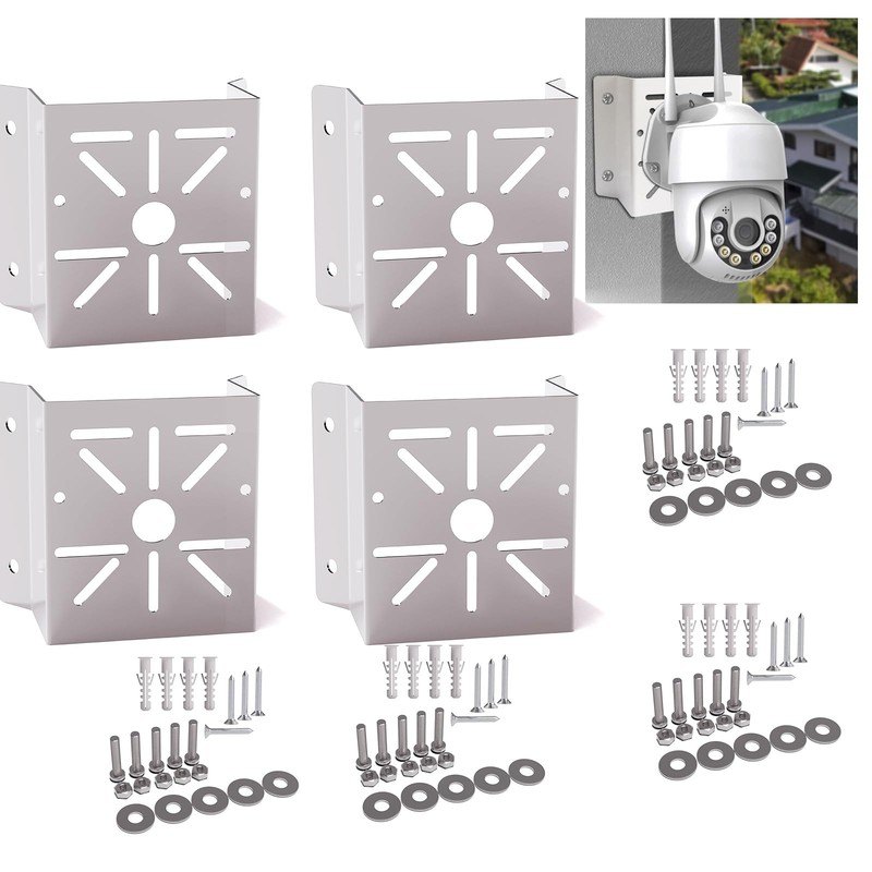 Universal Corner Mount Bracket, Stainless Steel Wall Corner Holder for CCTV, …
