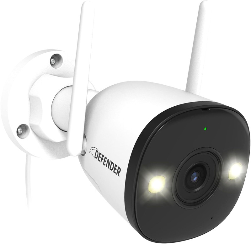 4K Outdoor Security Camera 8MP UHD, WiFi 6 | AI Human & Vehicle Detection 64GB