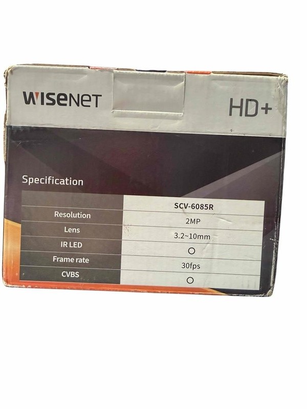 NEW Hanwha Techwin Wisenet Analog HD Vandal Dome Camera SCV-6085R 2MP gallery