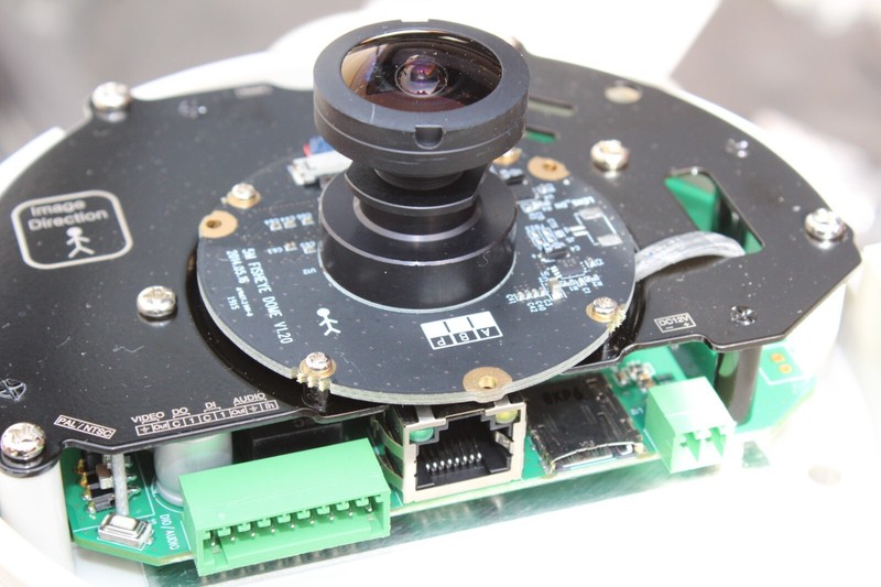 Ganz ZN1A-F5FN8 3 Megapixel Indoor Network Fisheye Camera, 12mm Computar Lens gallery
