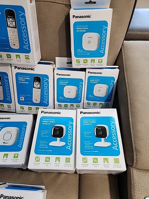 NEW Panasonic Alarm Home Network System Video Camera Monitoring Kit New Sealed gallery