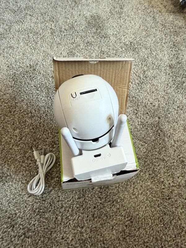 2.4G WIFI 2K IP Camera 2 way audio PTZ Move To Follow Outdoor Wifi Camera(WHITE) gallery