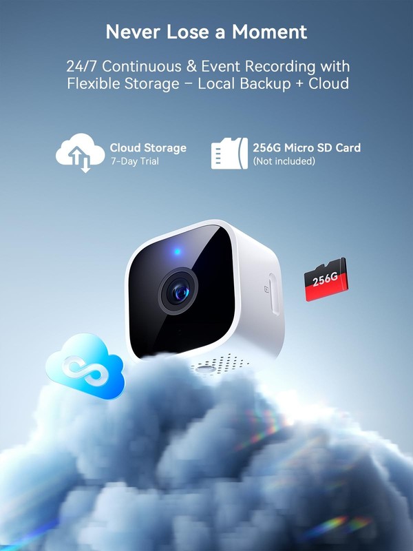 Cámara De Seguridad Interior 2K HD Wifi Monitor De Bebé Con Alerta Instantánea gallery
